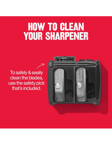 Sacapuntas Universal Revlon para Lápices de Maquillaje - Negro