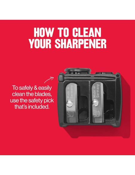 Sacapuntas Universal Revlon para Lápices de Maquillaje - Negro