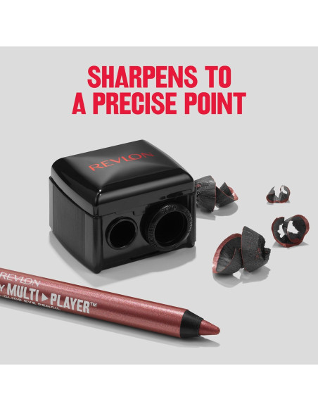 Sacapuntas Universal Revlon para Lápices de Maquillaje - Negro