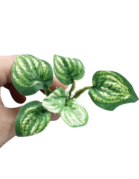 Plantas Artificiales para Acuario Auvotuis 5cm Verde - 4 Pcs Plantas Artificiales para Acuario Auvotuis 5cm Verde - 4 Pcs