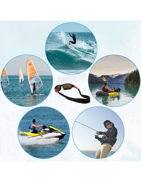 Correas Flotantes para Gafas Triumph Vision - 3 Paquete Neopreno