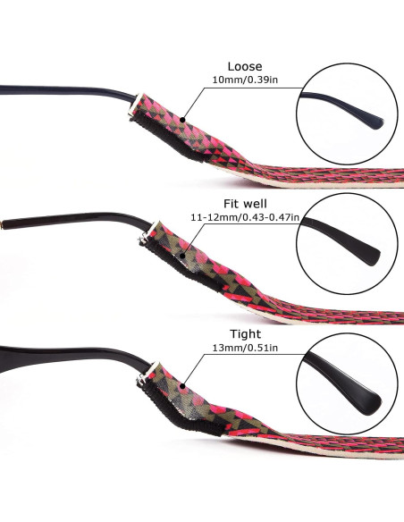 Correas Flotantes para Gafas Triumph Vision - 3 Paquete Neopreno