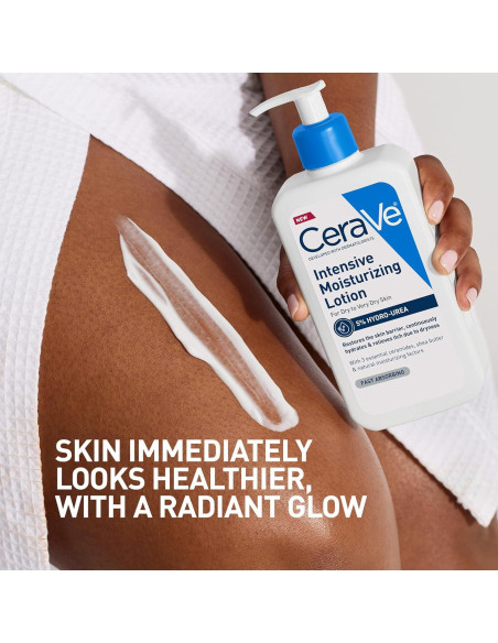 CeraVe Loción Hidratante Intensiva 236.6ml Hidro-Urea Manteca Karité
