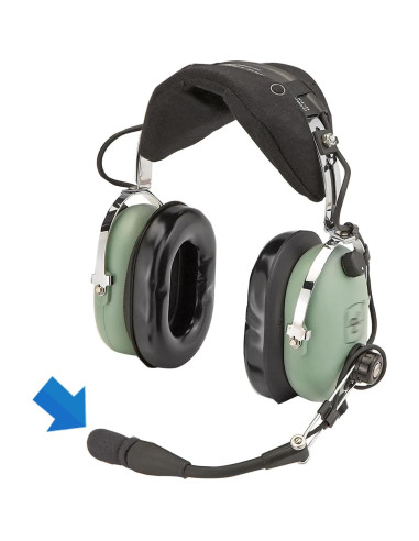 Cubierta de Micrófono LEFXMOPHY para David Clark M7A - 3 Pack