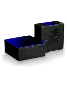 Torre de Dados Plegable AKO - Estuche de Cuero PU Azul