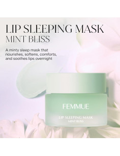 Mascarilla Labial Nocturna FEMMUE Frescura de Menta 150g 2