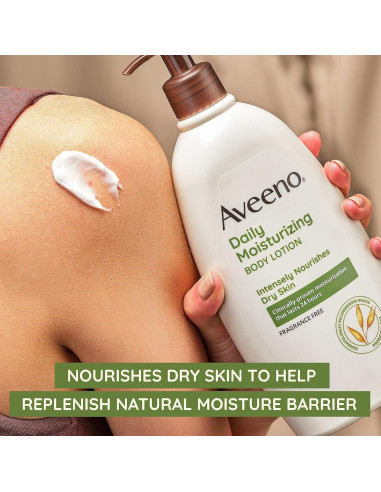 Loción Hidratante Diaria Sin Fragancia Aveeno 354.88 ml