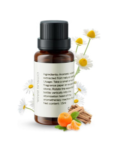 Aceite Esencial Ceeniu Albahaca Cítrica 15ml 100% Natural