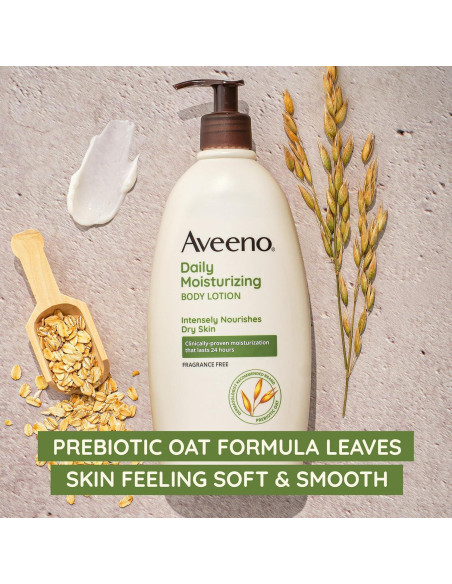 Loción Hidratante Diaria Sin Fragancia Aveeno 354.88 ml