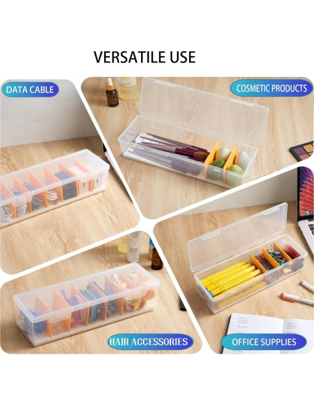 Caja Organizadora de Cables PGTDCAMU con 16 Sujetacables