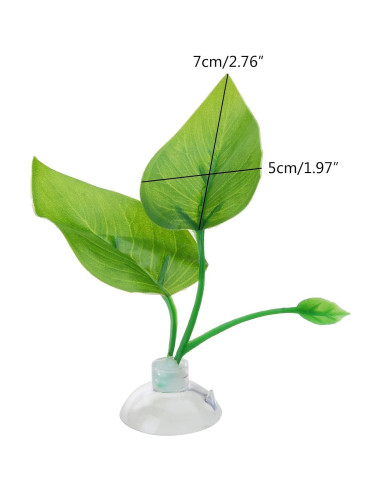 2PCS Hamaca de Hoja para Acuarios Betta DPWOUM - Reproducción