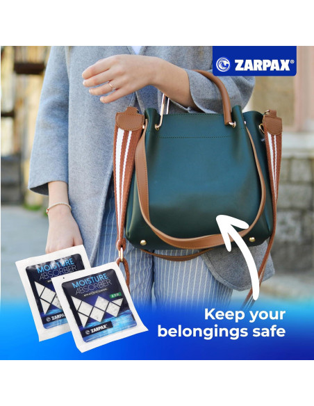 Bolsitas Absorbentes de Humedad Zarpax 40g - Set de 8