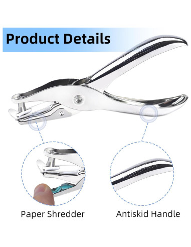 Juego de 2 Perforadoras Manuales de Papel TKYZMS - 6mm y 3mm