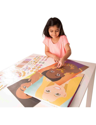 Almohadilla de Calcomanías de Joyería y Uñas Melissa & Doug - 360+ Calcomanías