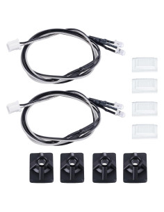 Luces LED Laterales para Camión RC Tamiya R620 R470 Scania