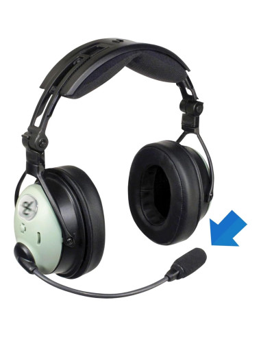 Cubierta de Micrófono LEFXMOPHY para David Clark M7A - 3 Pack