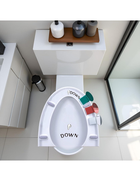 Elevador de Asiento de Inodoro ZhangyiHot 3 Pcs Accesorios