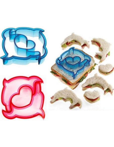 6 Cortadores de Sándwiches de Animales HANHAN - Apto Lavavajillas