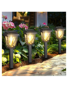 Luces Solares Derynome para Exteriores - Paquete de 10 Unidades