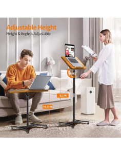 Soporte de Música y Libro NAMON 2-en-1 Madera Sólida 41.91x29.97cm 2