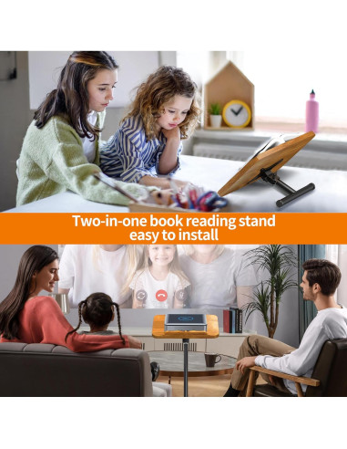 Soporte de Música y Libro NAMON 2-en-1 Madera Sólida 41.91x29.97cm