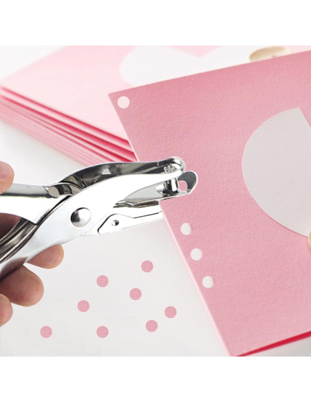 Juego de 2 Perforadoras Manuales de Papel TKYZMS - 6mm y 3mm