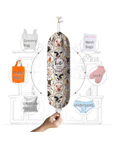 Soporte para Bolsas de Compras Moanlor Art 58x23 cm Lona 2