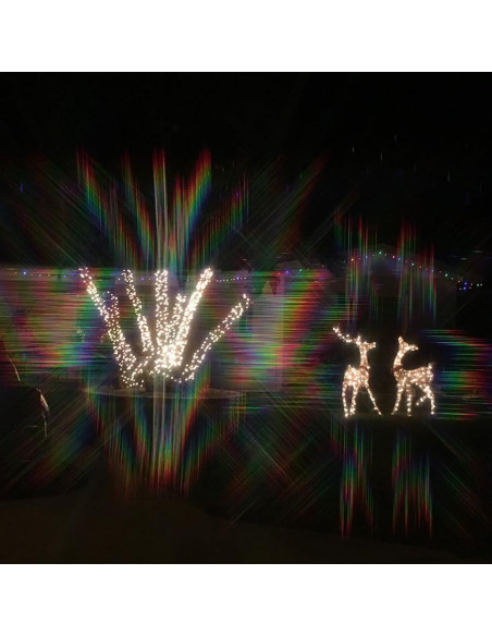 Gafas de Difracción Abatibles Plur Vision - Lentes Claras para Rave