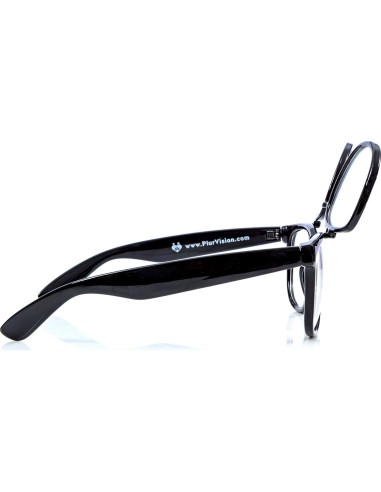 Gafas de Difracción Abatibles Plur Vision - Lentes Claras para Rave