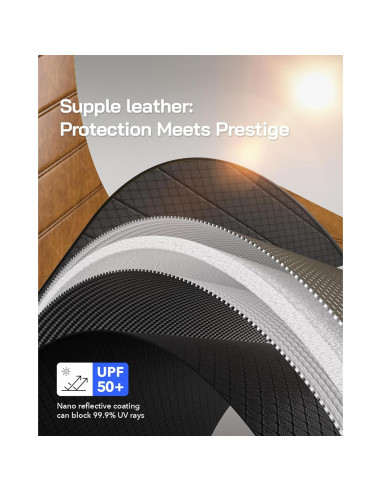 Parasoles para Parabrisas Lexus RX 2016-2022 - Cuero Marrón