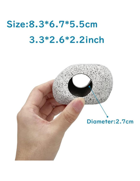 Decoración Acuario Smoothedo 3pcs Plantas Artificiales 10cm