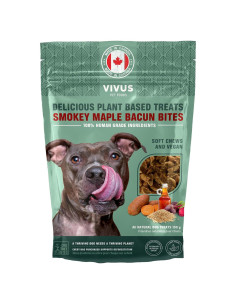 Galletas Veganas para Perros Vivus 150g - Bocados de Bacun Ahumado
