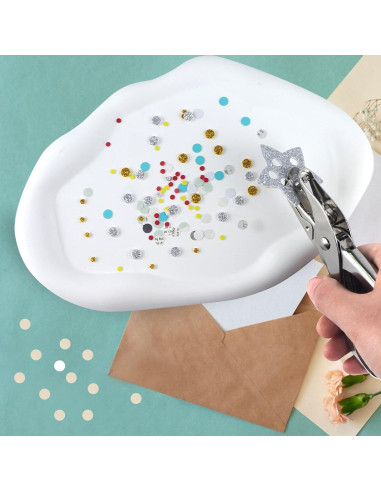 Juego de 2 Perforadoras Manuales de Papel TKYZMS - 6mm y 3mm