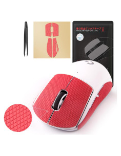 Cinta Antideslizante HOTLINEGAMES para Logitech G Pro X Rojo