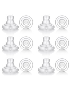 12 Piezas Respaldo de Silicona Hipoalergénico para Pendientes Hazifes