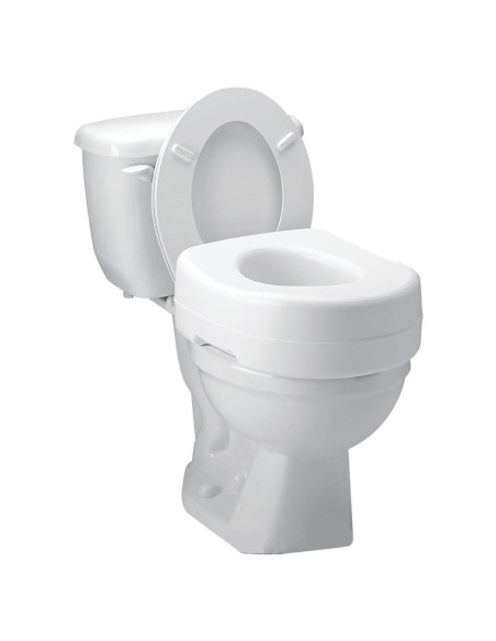 Elevador de Asiento de Inodoro Carex 14 cm Antideslizante 136 kg