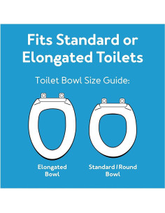 Elevador de Asiento de Inodoro Carex 14 cm Antideslizante 136 kg 2