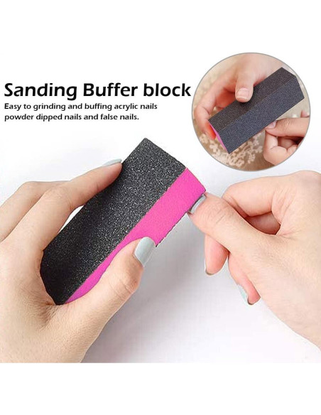 Bloques de Pulido de Uñas SKYPIA 2 Piezas 9.4x3.5cm