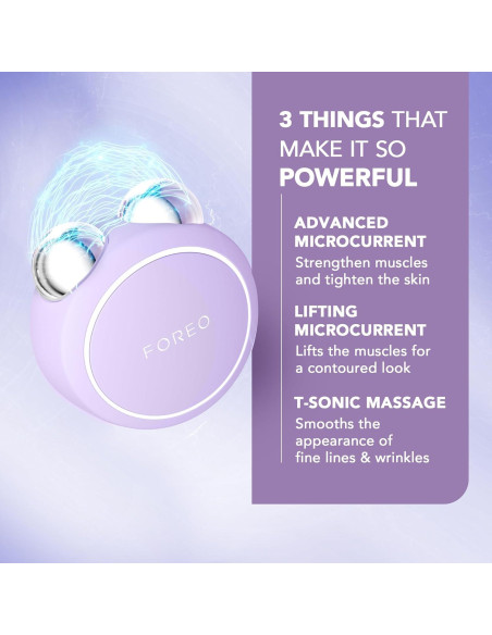 Dispositivo Facial Microcorriente FOREO BEAR 2 - Antienvejecimiento - Lavanda