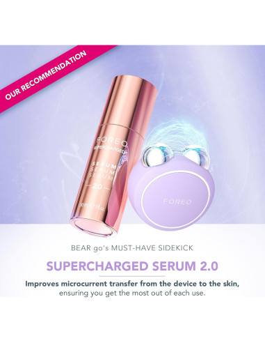 Dispositivo Facial Microcorriente FOREO BEAR 2 - Antienvejecimiento - Lavanda