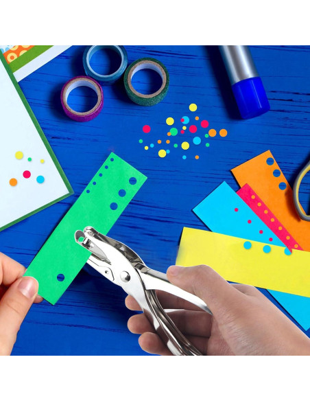 Juego de 2 Perforadoras Manuales de Papel TKYZMS - 6mm y 3mm