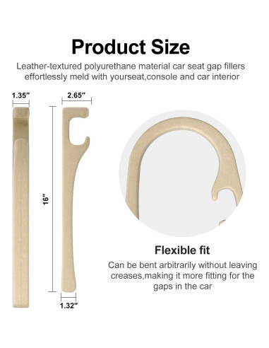 Relleno Espacio Asientos JAGASOL Beige Universal Auto SUV