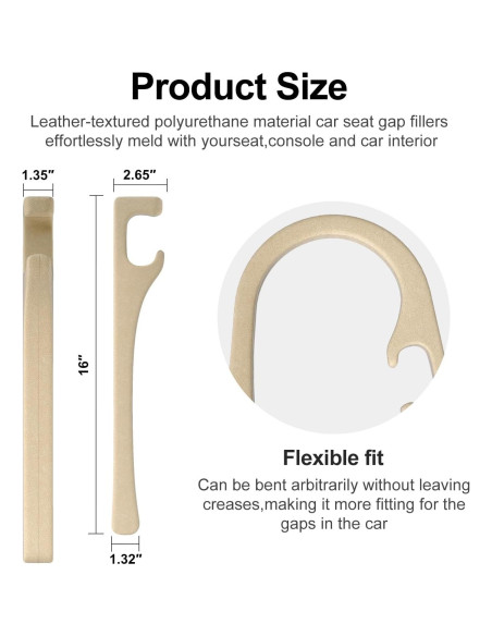 Relleno Espacio Asientos JAGASOL Beige Universal Auto SUV