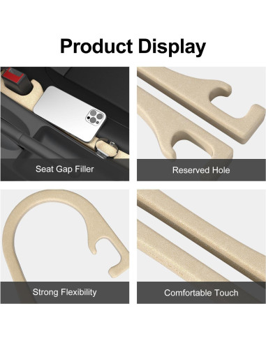 Relleno Espacio Asientos JAGASOL Beige Universal Auto SUV