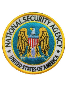 Parche Táctico de Seguridad Antrix 8cm Bordado 3D