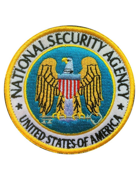 Parche Táctico de Seguridad Antrix 8cm Bordado 3D