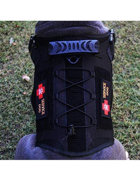 Parche Táctico de Seguridad Antrix 8cm Bordado 3D