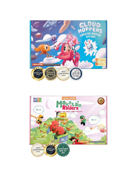 Juegos de Matemáticas LogicRoots - Suma y Resta para 7 Años