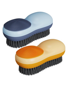 Cepillo Quitamanchas Selaurel 2 Piezas Azul y Naranja