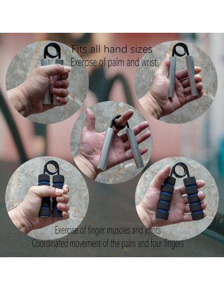 Entrenador de Fuerza de Agarre Lotorr 100 lbs Antideslizante